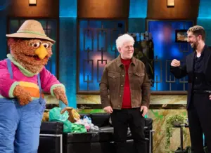 Don Pimpón, Almodóvar y David Broncano en La Revuelta