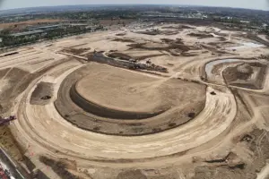 El GP de Madrid, Madring, durante las obras