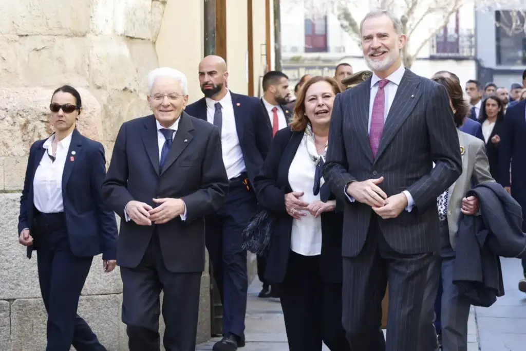 El rey Felipe VI y su ruptura del protocolo en pleno centro histórico