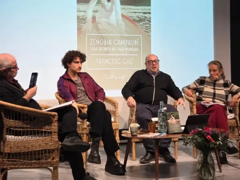 Francesc Galí presenta en Barcelona su libro ‘Zenobia Camprubí i els secrets de cala Montjoi’