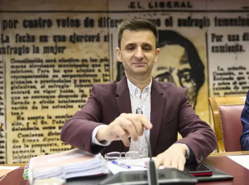 José Pablo López, presidente de RTVE, compareciendo en el Senado José Pablo López, presidente de RTVE, compareciendo en el Senado