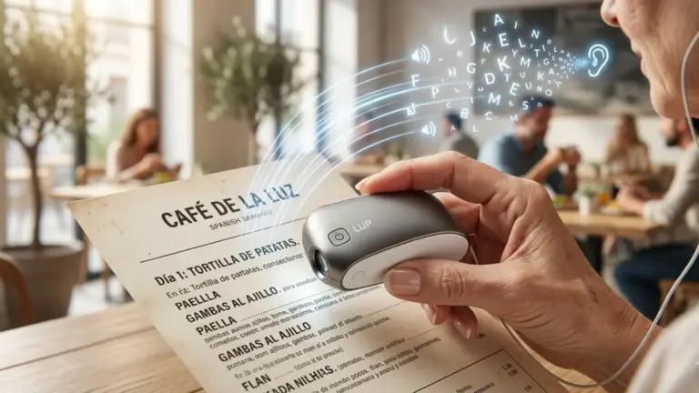 LUP: La lupa con IA que lee por ti y devuelve la independencia a miles de personas