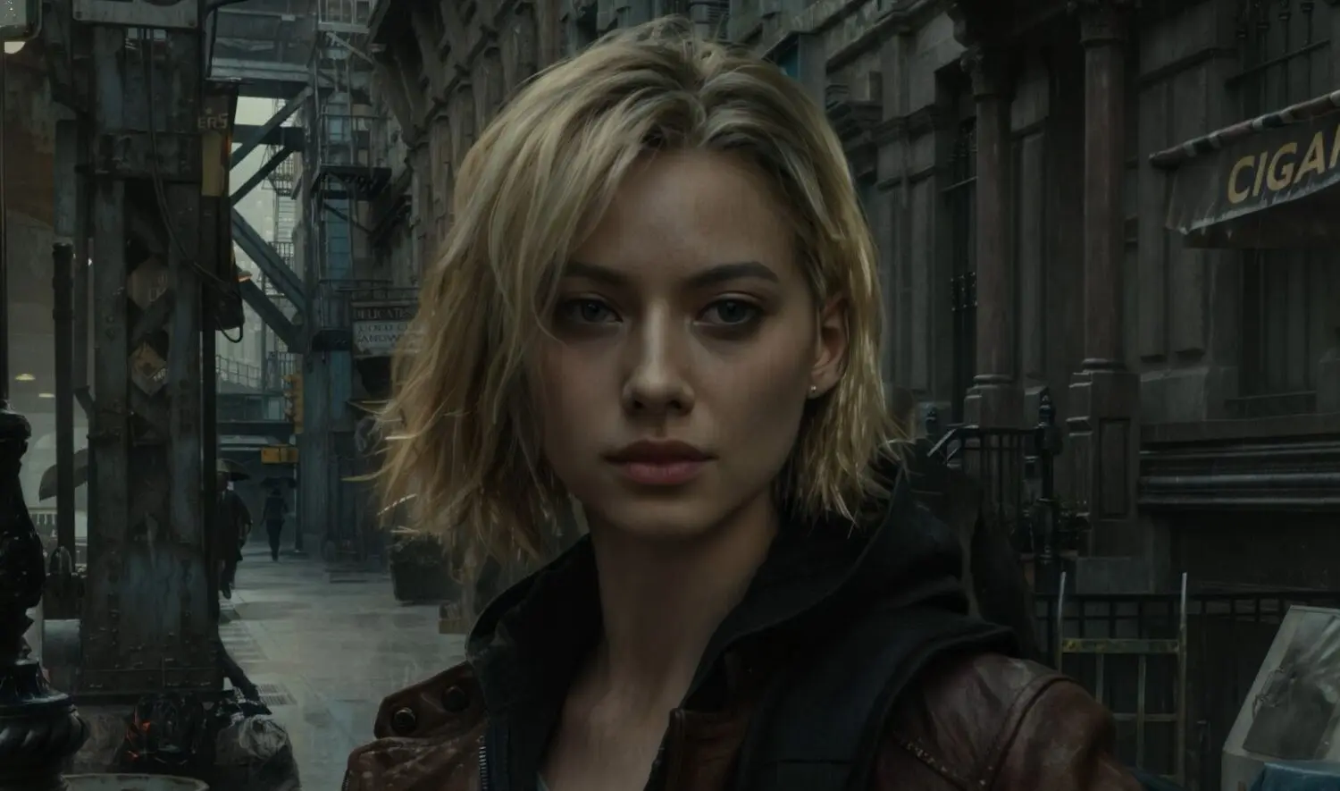 La protagonista de Resident Evil Requiem con el filtro del DLSS 5 de NVIDIA