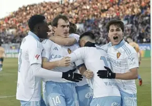 El Zaragoza recorta cinco puntos al descenso en un mes: la salvación a tiro