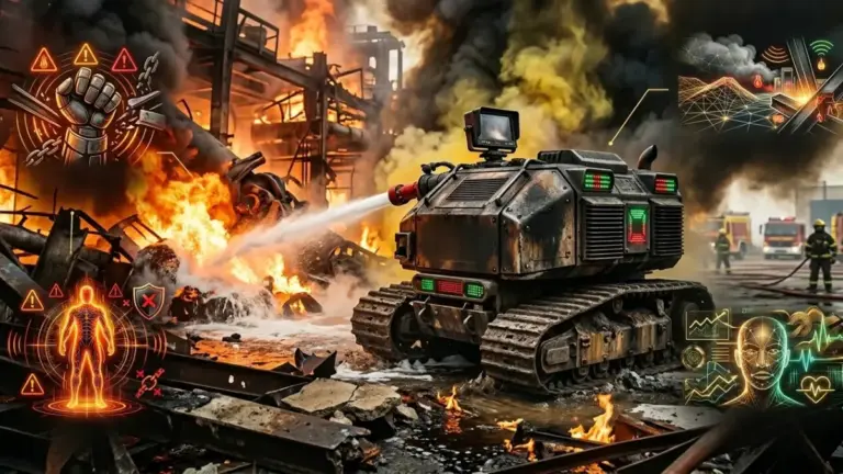 El bombero perfecto que soporta 1.000 grados y entra donde nadie más puede