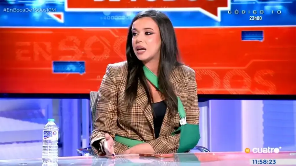 Sarah Santaolalla se despide de 'En boca de todos' 