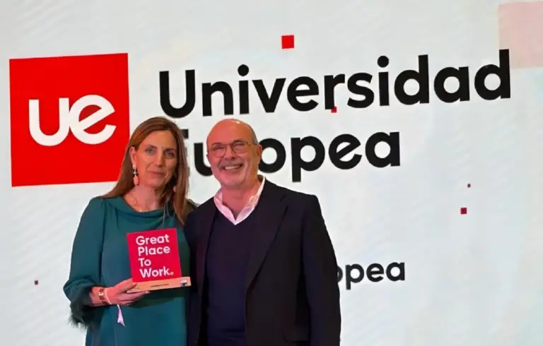 La Universidad Europea, en el Top 10 de las mejores empresas para trabajar en España según ‘Great Place to Work’®