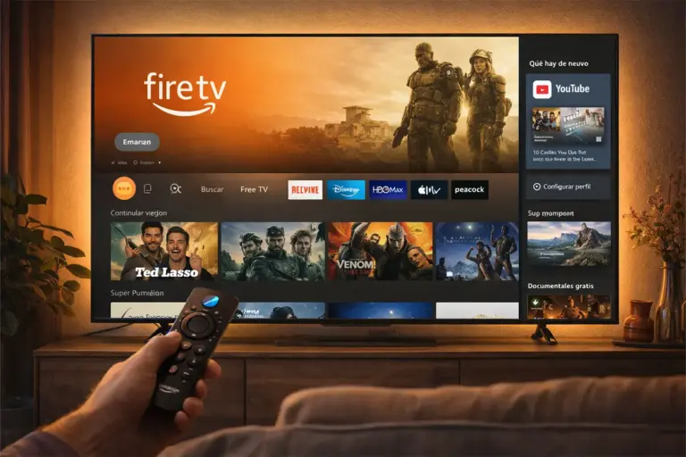 Amazon Fire TV se renueva: la gran actualización que cambia la interfaz de tu televisor para siempre