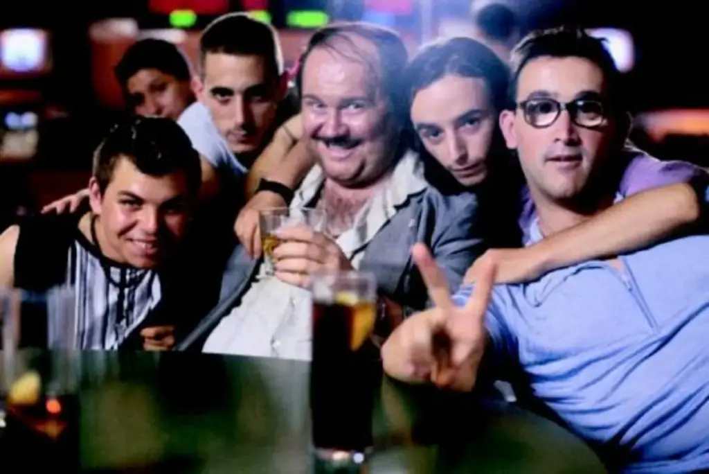 José Luis Torrente y el resto de 'amiguetes'en el elenco de la primera entrega de la película Fuente: IDBM