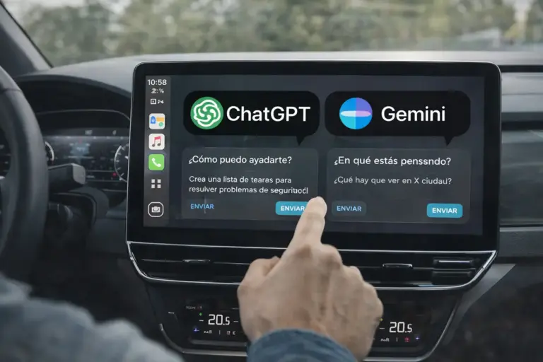 CarPlay se vuelve inteligente: la actualización iOS 26.4 ya es compatible con ChatGPT y Gemini