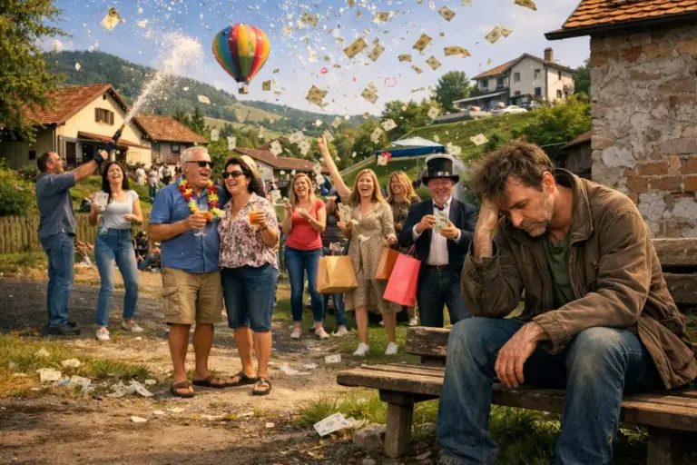 El pueblo donde todos los vecinos se hicieron millonarios con la Lotería menos uno: la surrealista Navidad de Sodeto