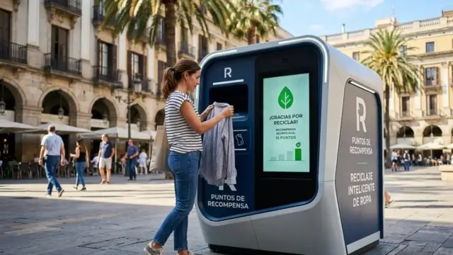 Dinero por tu ropa vieja: Los nuevos contenedores inteligentes que llegan a España y te premiarán por cada prenda