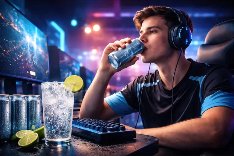eSports y fatiga: el impacto del agua con gas en la concentración de los jugadores profesionales