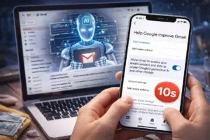 Gmail privacidad IA correos ajuste