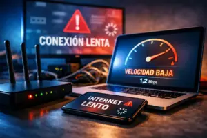 Internet lento wifi velocidad baja