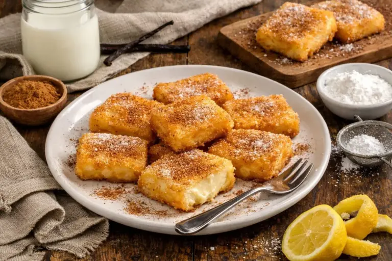 Leche Frita: el secreto para que el rebozado no se desprenda y el centro sea pura crema