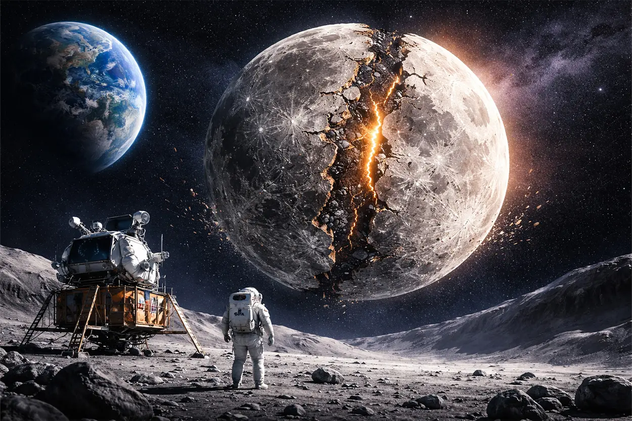 Luna encoge NASA misiones Artemis