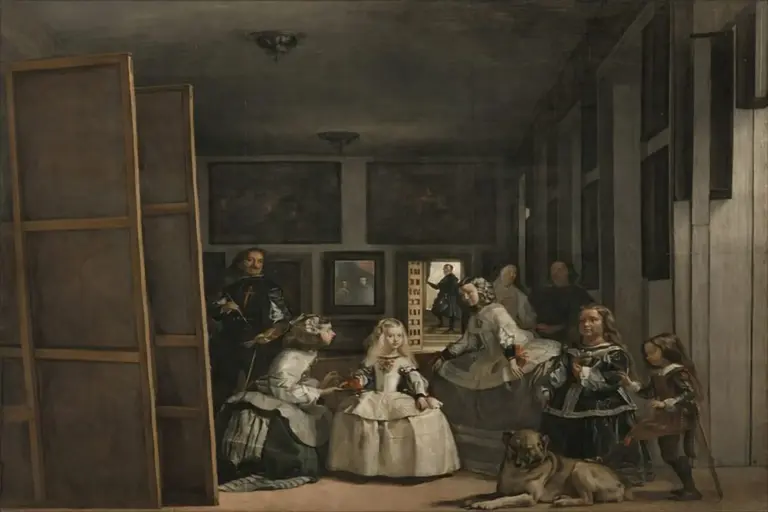 El angustioso rescate del cuadro de Las Meninas de Velázquez que tuvo que ser lanzado por una ventana para no arder
