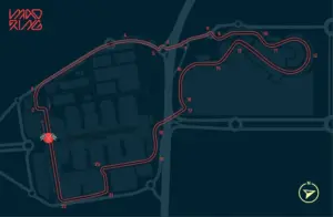Plano del circuito Madring