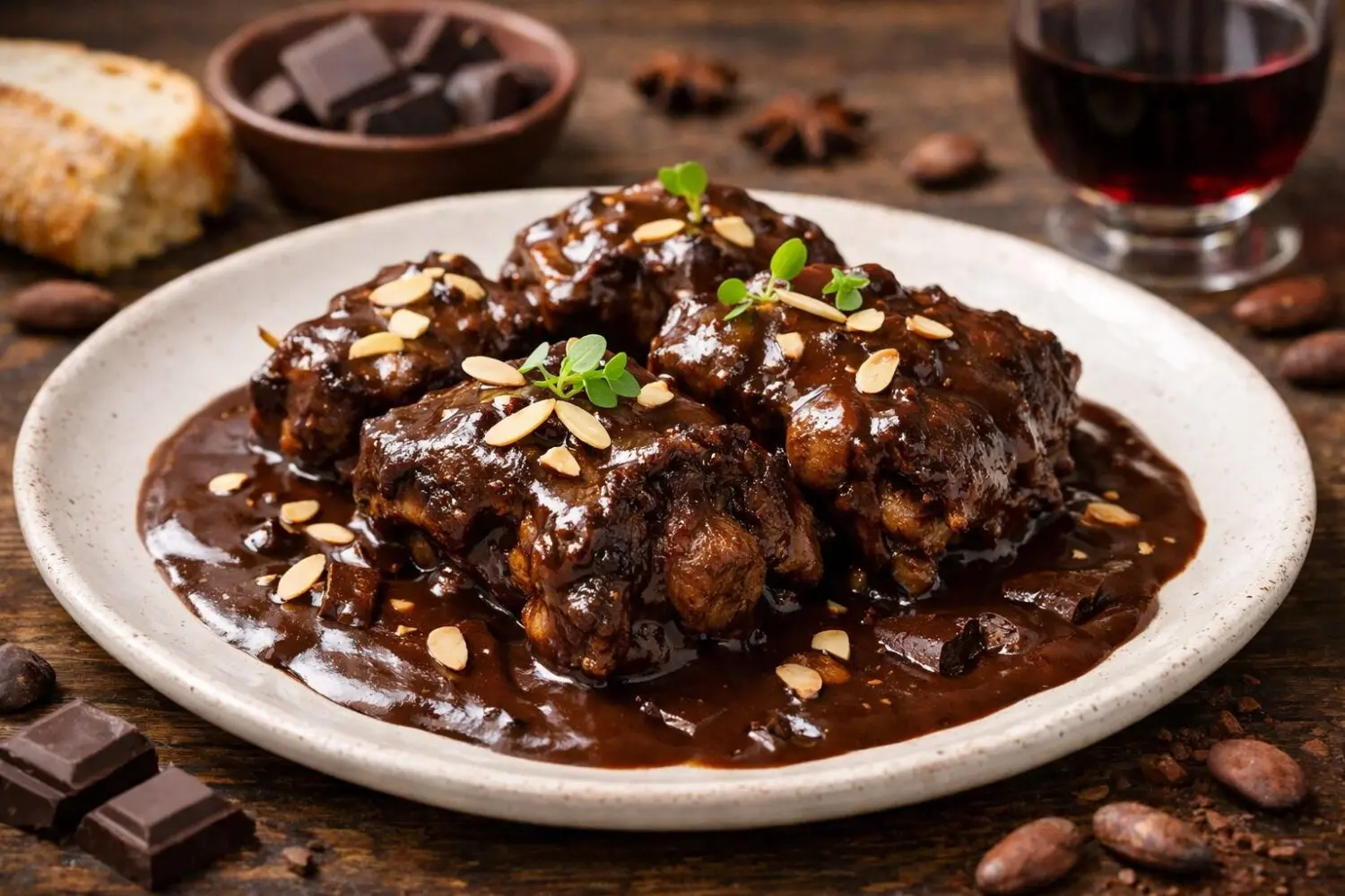 He probado a añadir una onza de chocolate negro al rabo de toro y el resultado es de estrella Michelin