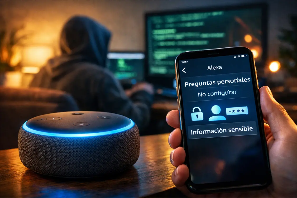Seguridad con Alexa: las preguntas personales que jamás debes configurar para evitar hackeos Seguridad con Alexa preguntas personales móvil