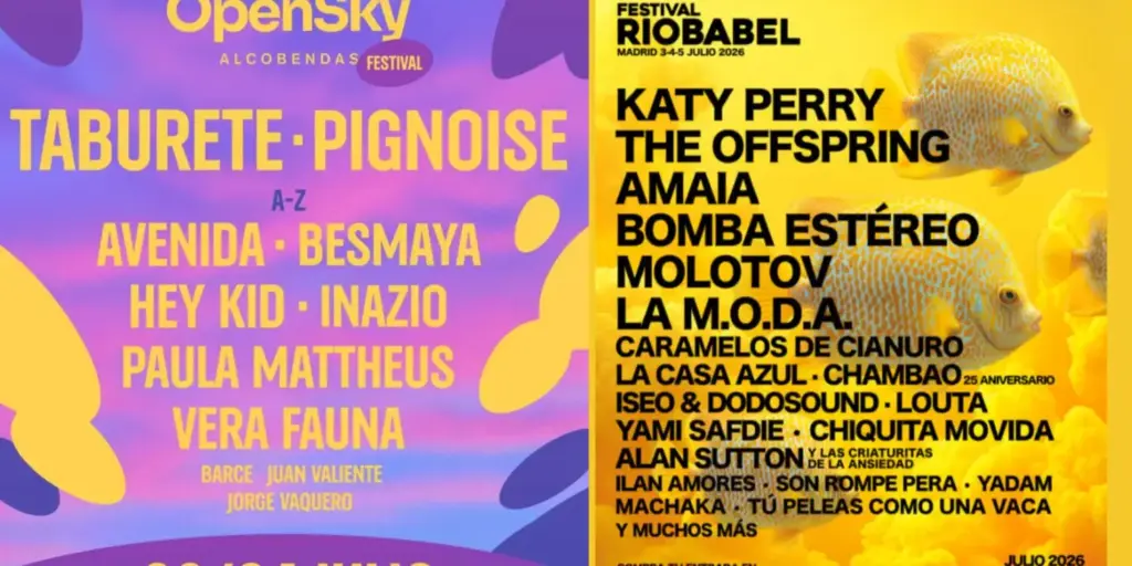 Dos Festivales, un solo fin de semana