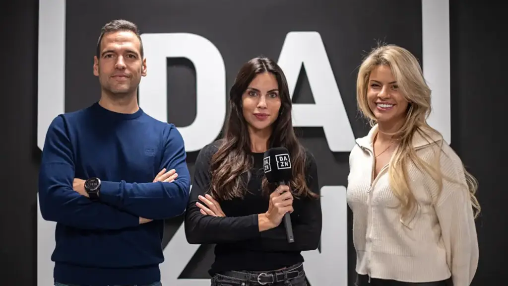 El equipo de circuito de DAZN F1