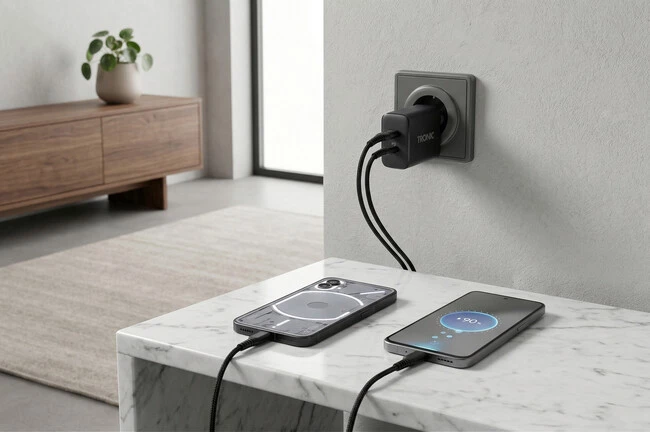 El dispositivo de carga ultrarrápida que Lidl ha lanzado por menos de 8 euros para cambiar las reglas del juego 2 Especificaciones técnicas y versatilidad del cargador de 35W