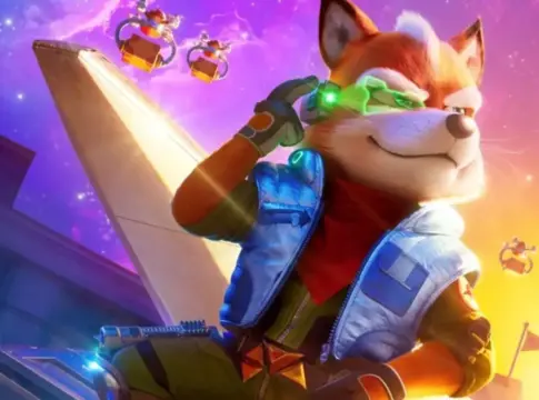 Fox en Super Mario Galaxy película Fox en Super Mario Galaxy película