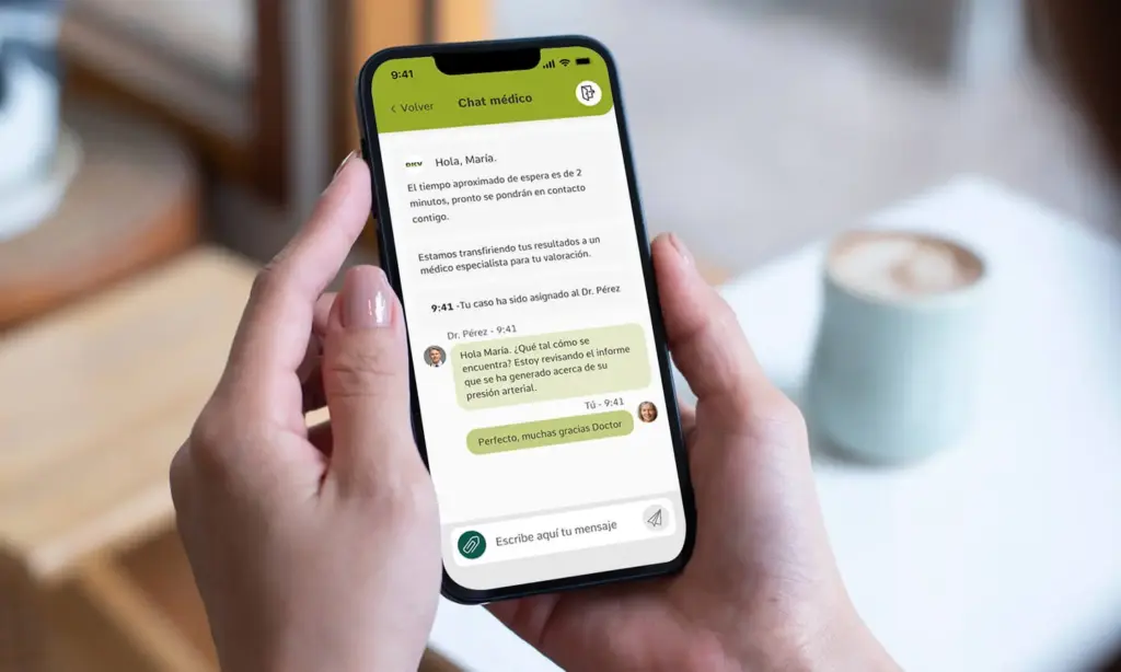 El chat médico de DKV