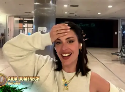 La inminente llegada a 'Supervivientes 2026' y la primera reacción de Dulceida | Fuente: Telecinco La inminente llegada a 'Supervivientes 2026' y la primera reacción de Dulceida