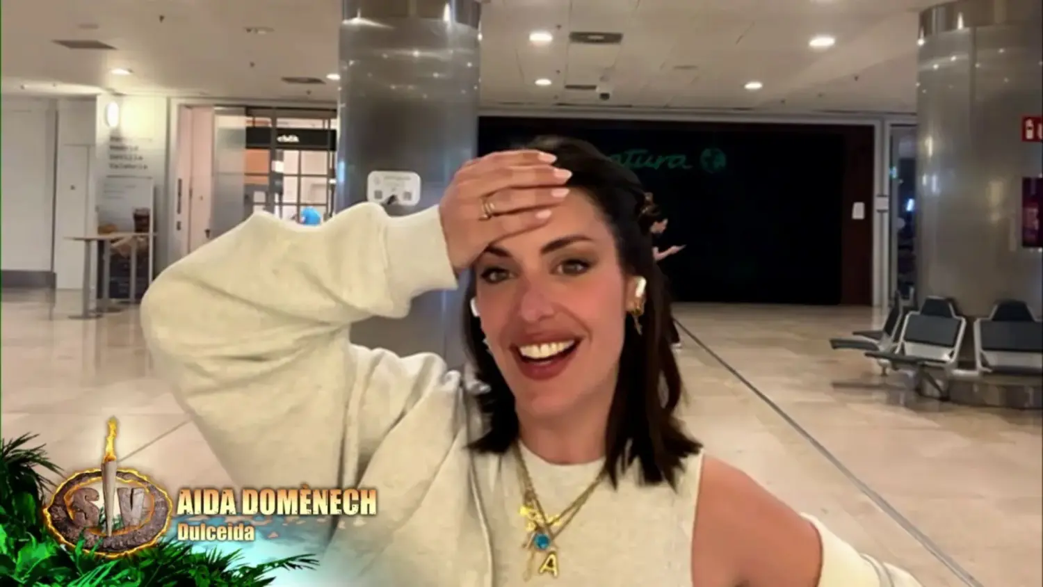La inminente llegada a 'Supervivientes 2026' y la primera reacción de Dulceida | Fuente: Telecinco La inminente llegada a 'Supervivientes 2026' y la primera reacción de Dulceida