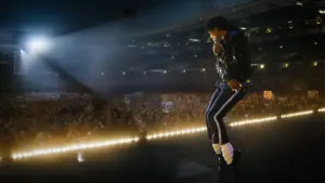 Imagen promocional de la película biopic de Michael Jackson