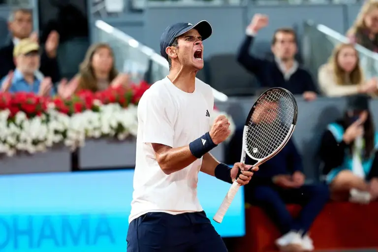 Rafa Jódar, primer triunfo en Roma tras sufrir lo indecible
