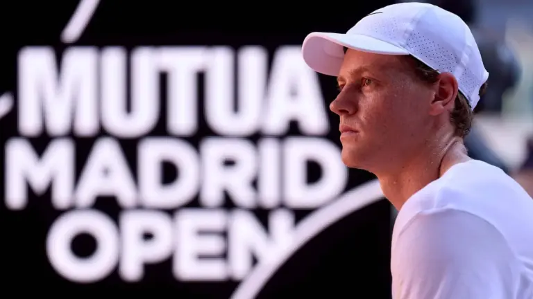 Sinner, el ídolo a la fuerza: el Mutua Madrid Open se aferra al italiano para salvar el espectáculo