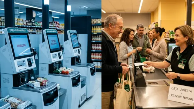 La razón psicológica por la que odias las cajas de autopago aunque no tengas prisa