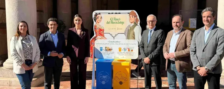 Fallas más sostenibles: así es El Racó del Reciclatge, la apuesta de Ecoembes por la economía circular en Valencia