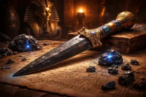 Daga Tutankamon meteorito origen extraterrestre