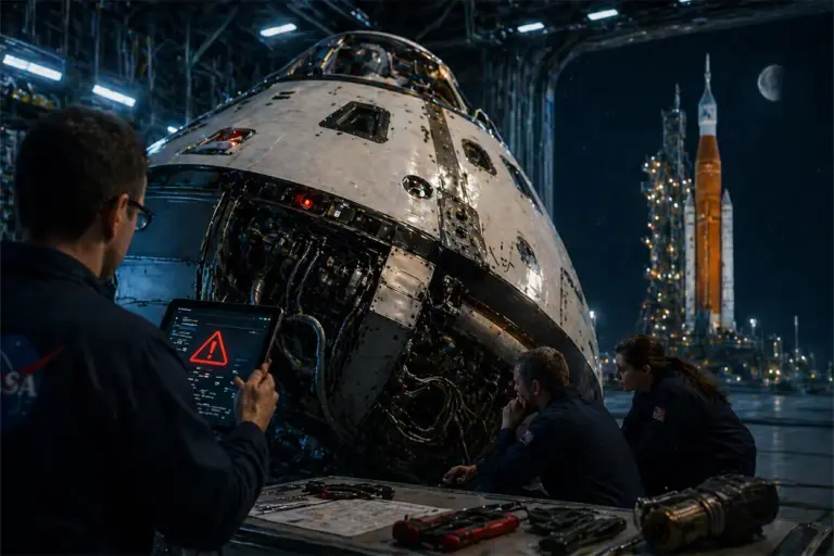 Fallo en Orión: el problema técnico que la NASA debe resolver urgentemente antes de la misión Artemis III