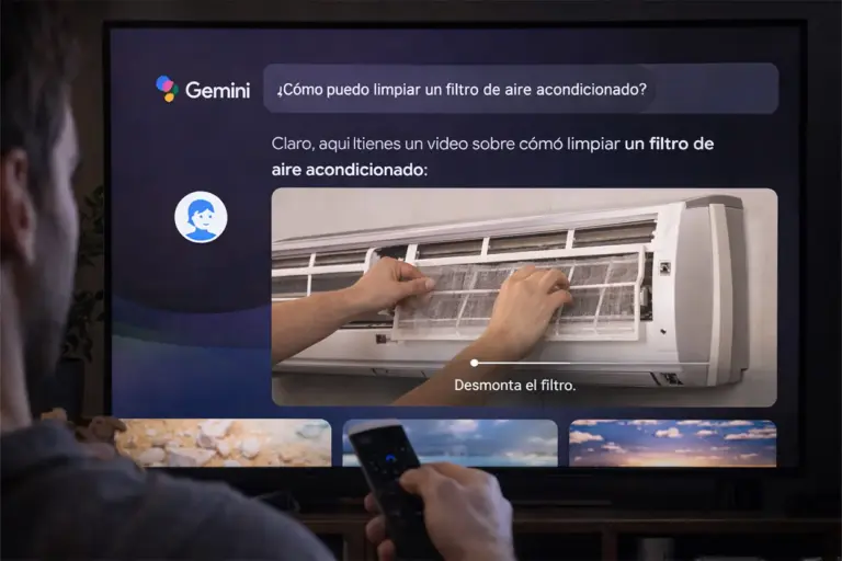 Gemini en Google TV: la IA ahora responde a tus preguntas con vídeos explicativos y apoyo visual en pantalla
