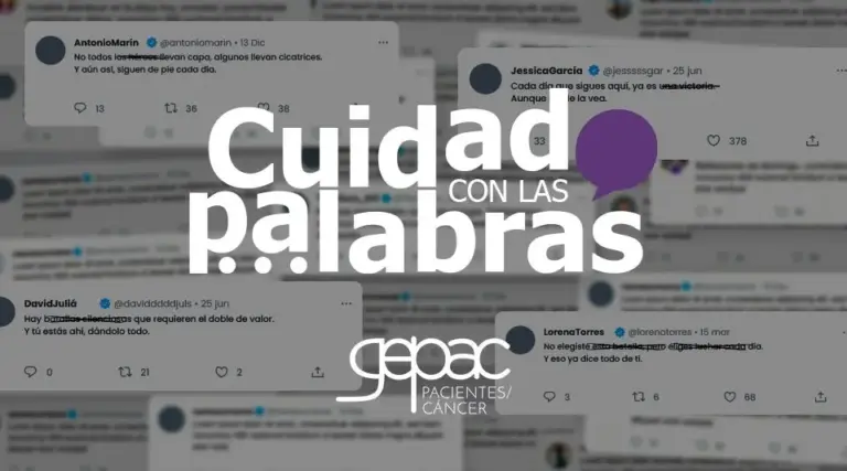 Gepac y BeOne Medicines impulsan ‘Cuidado con las Palabras’ para concienciar sobre el uso del lenguaje bélico en cáncer