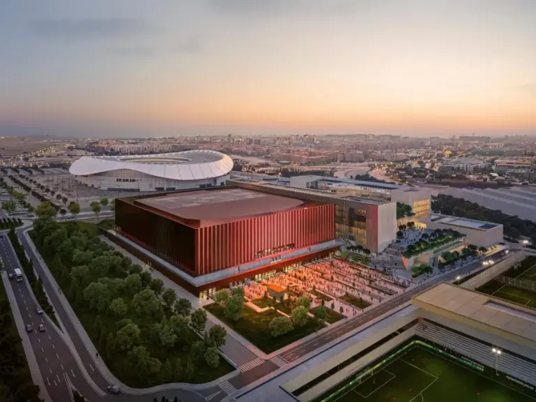 Madrid creará junto al Metropolitano un macrocomplejo con campus, auditorio para 21.000 espectadores y centro deportivo