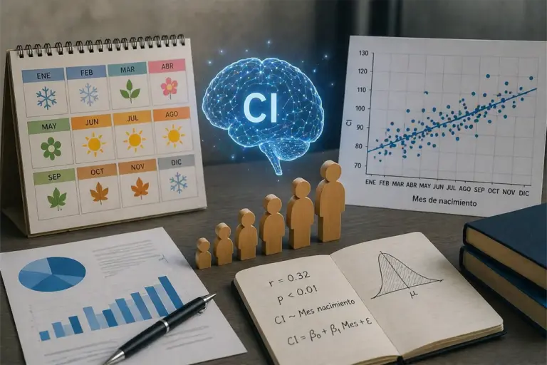 Mes de nacimiento y CI: un estudio analiza la relación estadística entre el cociente intelectual y el mes en que naces