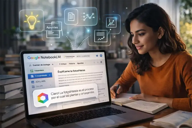 Estudiar con NotebookLM: cómo usar la IA de Google para preparar tus exámenes con éxito