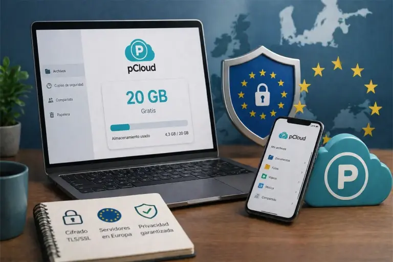 pcloud almacenamiento gratis seguridad europea