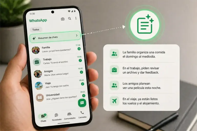 Resumen de chats: el nuevo botón de WhatsApp para no tener que leer todas las conversaciones pendientes