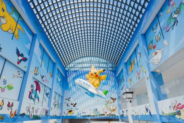 Japón convierte un aeropuerto en un universo Pokémon para salvar una región devastada por los terremotos