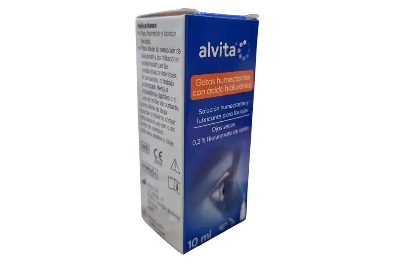 Las mejores lágrimas artificiales con ácido hialurónico de 2026: Comparativa real y guía de compra 10 Alliance alvita
