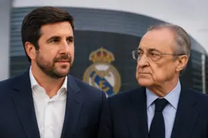 Enrique Riquelme y Florentino Pérez, candidatos a presidente del Real Madrid