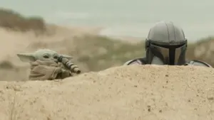Fotograma de 'El Mandaloriano y Grogu'. de Star Wars Fuente: Disney